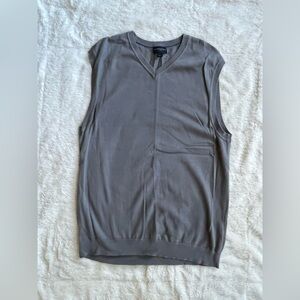 Banana Republic Gray Sweater Vest